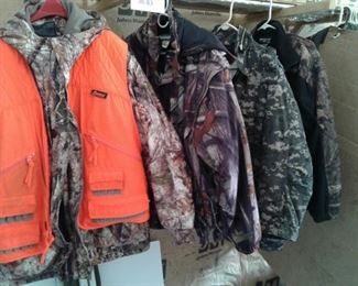 0093 Four XL Hunting Jackets