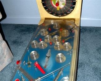 Marx Space Rocket Pinball Table Top