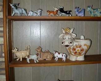 Larger Cow Figurines