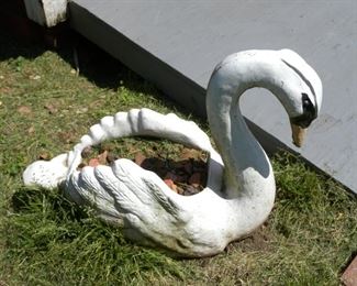 Cement Yard Swans