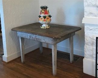 100 year old table