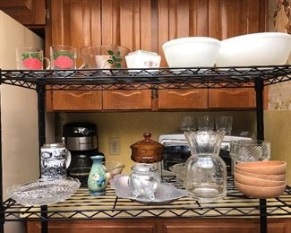 A few of the vintage pieces from the kitchen.