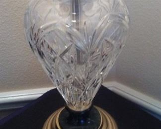 Waterford crystal lamp