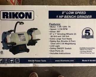 Brand new Rikon Bench Grinder