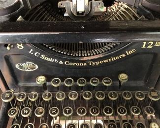 LC Smith and Corona Typewriter...for your next novel