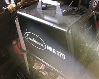 Practically brand new Eastwood MIG welder with tanks, etc.!