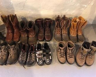 Nice selection of boots