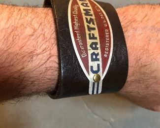 Leather Craftsman Man Cuff