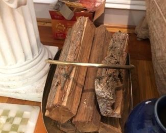 Fire wood & wood holder