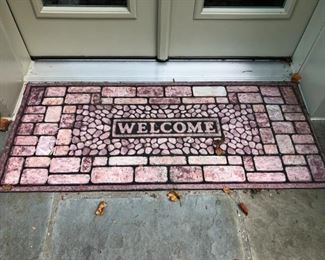 Welcome mat