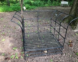 Metal outdoor chair