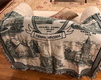 Vienna, VA throw blanket