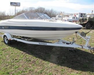 1999 Rinker Boat and 1998 Yacht Trailer- Both with Clear Titles