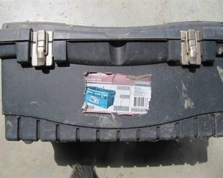 EMPTY DURABLE TOOL BOX