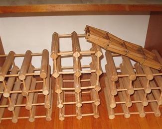 Wine racks.
