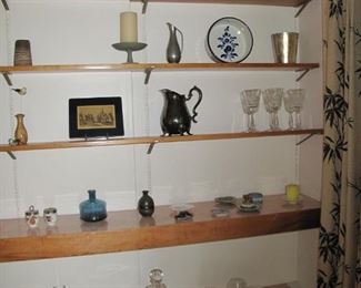 Interesting glass, china, pottery and misc.