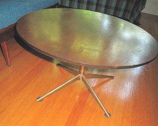 Revolving top coffee table.