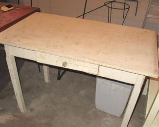 Antique utility table.