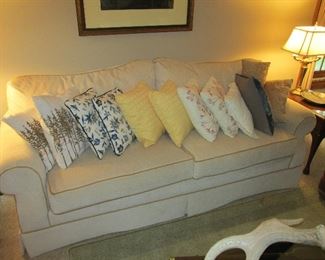 Gorgeous cream sofa