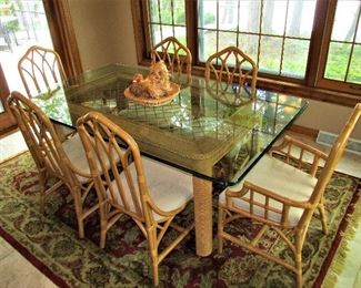 Classic West Indies style dining set