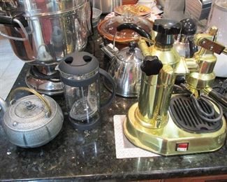  Brass espresso machine