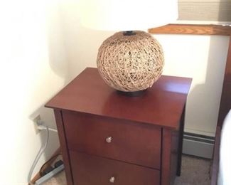 Steinhafels Nightstands and Lamps