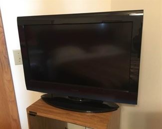 Toshiba TV and Denon Audio System
