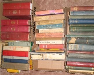 Michigan manuals, antique books, novels. Individually or cheaper by the box full.