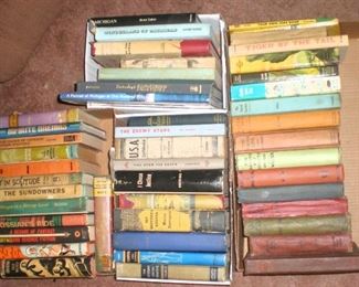 Teen books, novels, school books. Individually or cheaper by the box full.