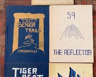 Carsonville Port Sanilac CPS high school yearbooks 1950, 57, 58, 59, 60. 