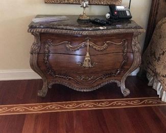 Marble Top Commode 