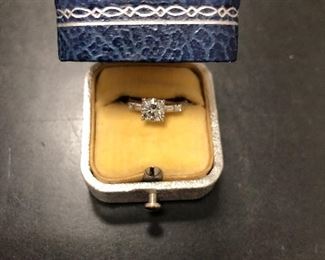 Diamond/Plat Engagement Ring 