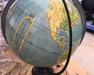 Vintage globe