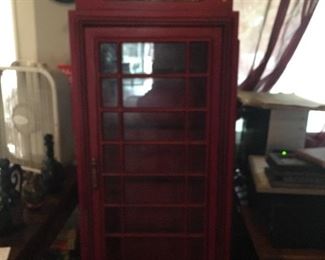 Phone booth display