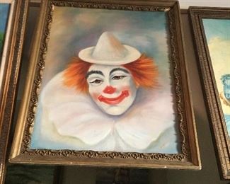 Original oil, renown artist Bernice