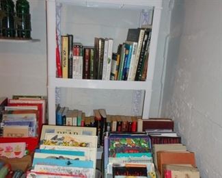 Old children's books and many other books 