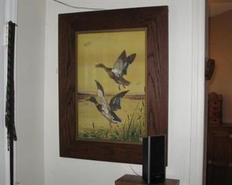 Original duck painting