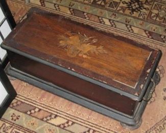 Inlaid box of the Victorian era