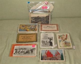 Large selection of postcards