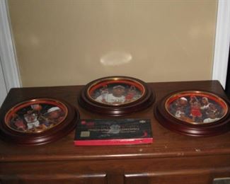 Michael Jordan collector plates
