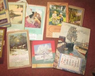 vintage calendars