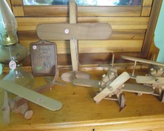 wooden planes