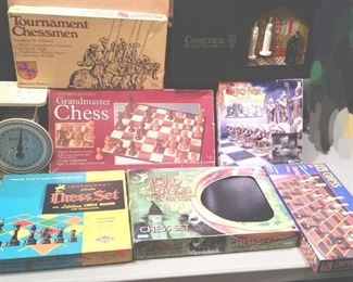 Chess games and we have many other board games to
