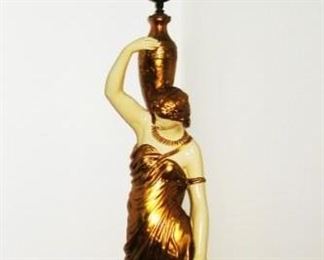 Goddess figure lamp with crystal light  about 7' tall    
BUY IT NOW $  345.00