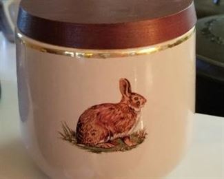 Vintage Canister with Secret Compartment