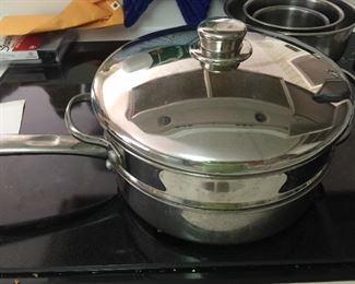 3 piece steamer