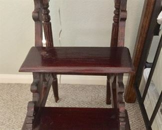 Ladder style end table