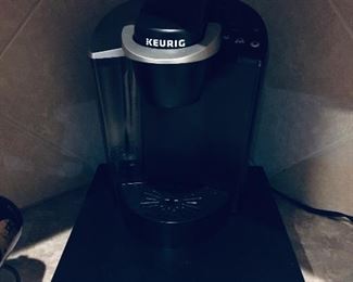 Keurig coffee maker and stand