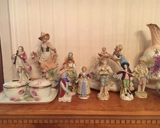 ENGLISH, FRENCH, OCC. JAPAN, AND GERMAN PORCELAINS