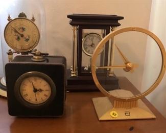 Variety of clocks